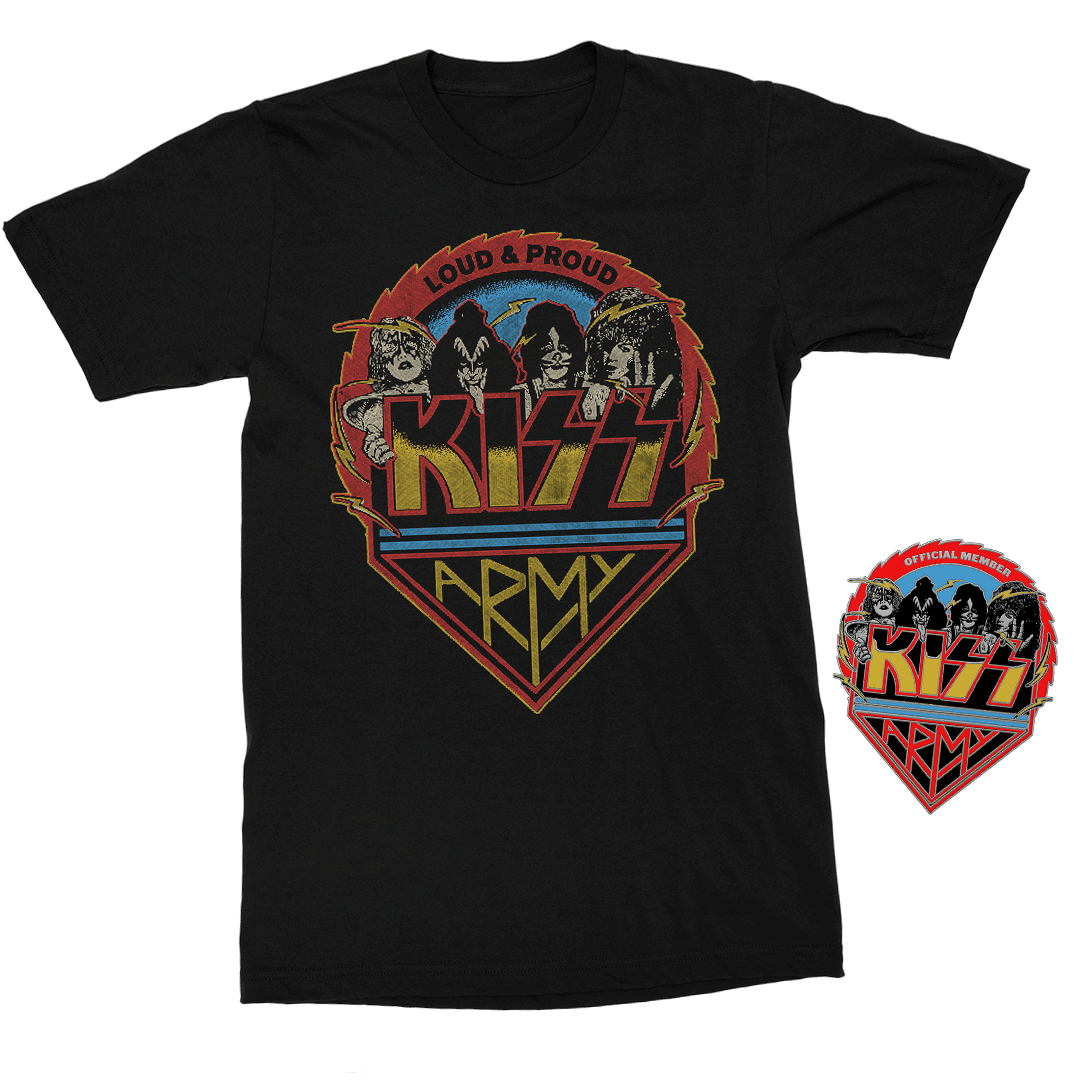 Kiss army 2025 t shirt